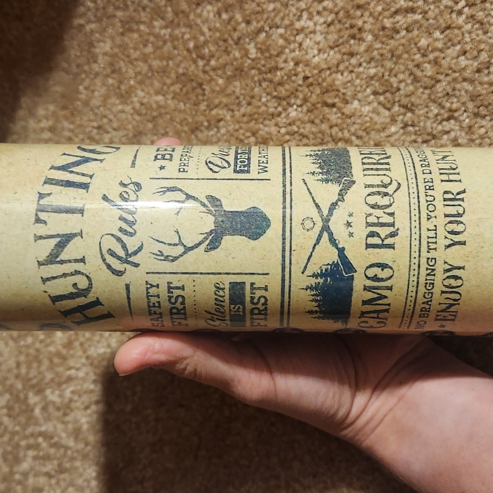 Hunting Themed Decorative Tumbler